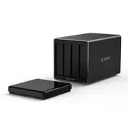 [NS400RU3-BK] NS400RU3 Aluminum 4 Bay USB 3.0 Raid Hard Drive Enclosure HDD Box/Storage