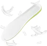 Inner Height Increasing Insole,Increasing Height Insoles - Shock Absorbing Elastic Invisible Inner Shoe Insoles for Hiking, Running, Sports, Men, Work Boots and Athletic Shoes Pluvo