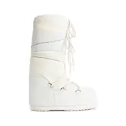 [MOON BOOT] MOON BOOT UNISEX WHITE BOOTS White