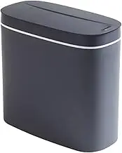 Provecta 13L Automatic Trash Can with Lid,3 Gallon Bathroom Smart Trash Bin,Motion Sensor Rubbish Bin for Kitchen Bathroom(Grey)