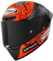Suomy S1-XR GP Pecco Bagnaia Replica 2023, full face helmet , color: Orange/Black/Grey , size: S