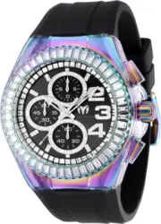 TechnoMarine Cruise Glitz Men's 45mm Crystals Chrono Rainbow Watch TM-121020