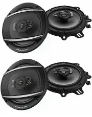 Pioneer 6-1/2" 4-Way 350 Watt Coaxial Car Audio Speakers TS-A1680F (4 SPEAKERS)