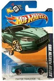 HOT WHEELS ASTON MARTIN DBS FASTER THAN EVER