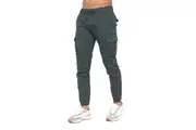 Crosshatch Mens Pendles Cargo Trousers (Deep Forest) - UTBG562