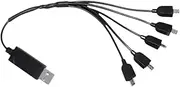 Vaveren Drone Charging Cable Spare Parts Replacement Parts Universal Drone Accessories Quadcopter Part for E88Pro S89 E99 Accessories