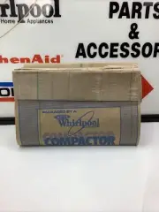 OEM WHIRLPOOL Trash Compactor Bags Pre-Cuffed 2-Ply Double Fold675186 PACK OF 10