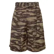 [Jil Sander] Relaxed Fit Camouflage Chino Shorts