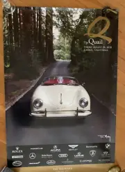 The Quail 2018 Poster NEW Pebble Beach Carmel McCalls