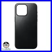 NOMAD Modern Case - genuine Horween Leather for Apple iPhone 15 Pro Max, Black