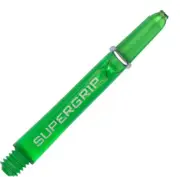 Harrows Supergrip Polycarbonate Dart Shafts With Rings - Green