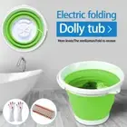 Portable Mini Turbo Washing Machine With Foldable USB Powered Laundry Washer