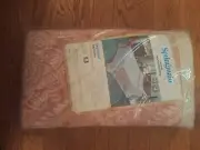 Vintage Springmaid Jamestown Full Bedspread Red/white