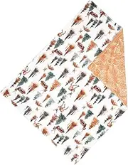 KOMBIUDA Flannel Nap Blanket for Soft Plush Blanket with Cute Patterns for Afternoon Naps Kindergarten Travel Lightweight and Gentle Skin