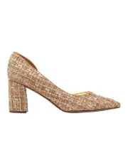 [Nine West] Cacina Pump in Gold