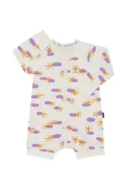 [Bonds] Bonds Newbies Cotton Wonderfrsh Long Sleeve Romper Size: Newborn, Aussie Cotton Newborn Multicolor