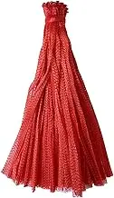 Generic 100Pcs Reusable Mesh Bags for Produce, Nylon Netting Bags for Fruits and Vegetables, Length 60cm
