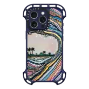 iPhone 16 Pro Ultra Bounce Case MagSafe Compatible Waikiki Sunset Iphone Case by Ann Upton