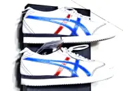 ASICS Onitsuka Tiger MEXICO 66 SD PF Sneaker Unisex US7 WHITE/DIRECTOIRE BLUE