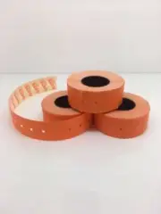 10 Rolls of Orange Permanent for Klik KH8 / KH6 CT1 21x12mm Price Gun Labels
