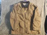 **Brand New**Carhartt Sherpa Lined Jacket Coat Mens 3XL Light Brown Beige Tan