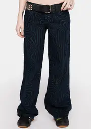 [BDG] Psychedelic Low Rise Puddle Jeans