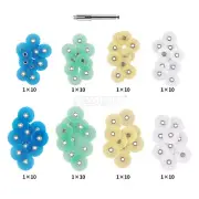 AZDENT Dental Polishing Discs Gross Reduction Contouring Mandrel Stripes Set
