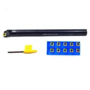 3/4'' X 10'' Indexable Boring Bar S12S-SCLCR3 with 10 Pieces Carbide Inserts Ccm