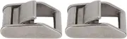 Stainless Steel Heavy Duty Cam Flap Buckles, Adjustable Lashing Cargo Straps, 27mm for Ships, Luggage, Cargo