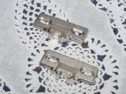Two (2) Blum 130.111, Compact 33 -1 Inch Overlay Mounting Plates 130.111-.01.02