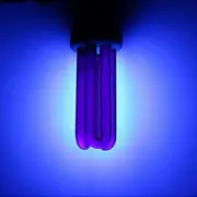 E27 40W UV Light Bulb UV Ultraviolet Fluorescent CFL Light Bulb Detection Light Bulb as the picture shows