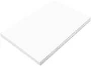 Prang (Formerly SunWorks) Construction Paper, Bright White, 12" x 18", 100 Sheets