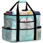 Mesh Beach Bag Extra Large Waterproof Sandproof Beach Tote Pool Swim Bag