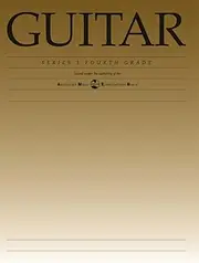 [AMEB] Classical Guitar Series 1 Grade 4 Book