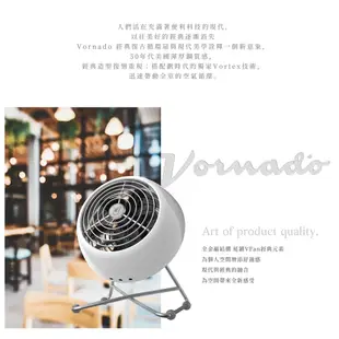 美國VORNADO沃拿多 摩登迷你復古扇 循環扇 循環機 風暴灰 VFANMM19-TW