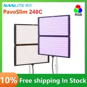 NANLITE PavoSlim 240C RGBWW Full Color Led Video Panel Light Photography Lights