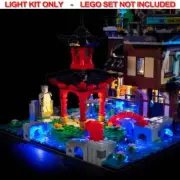 Light My Bricks - LIGHT KIT for LEGO Ninjago City Gardens 71741 from Tates To...