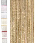 String Door Curtain Fly Screen Window Panel Tassel Fringe Beads Room Divider