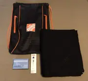 Home Depot Backpack, Blanket, Pulse Oximeter, Digital Thermometer Care Kit Lot