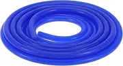 X AUTOHAUX 1 Pc for Air and Water Silicone Vacuum Tubing Hose High Temperature Automotive Vacuum Line 15Ft 1/8" 3mm ID 3.5mm Thickness Blue Silicone