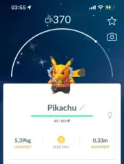 Pokémon Shiny Pikachu Rockstar Costume Rock Star - P T C - Read Description