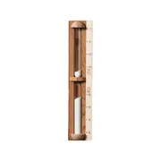 Heavenly Saunas 34 x 6.5cm Red Cedar 15 Minute Sand Timer