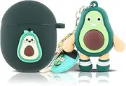 [XMBYGY] Case for Google Pixel Buds Pro Earbuds, Silicone Pixel Buds Pro Charging Case Protective Cover with Doll and Keychain - Cute Skin Designed