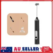 Electric Milk Frother Handheld Whisk Rechargeable Battery Automatic Foam Maker*