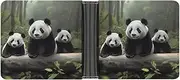 [QSKDLAC] Leather Wallet Slim Durable Credit Card Holder Personalized Cute Terrestrial Animal Printing Wallet For Men & Women Perfect For Work Travel, style, One size, Foldable Pu Wallet, Style, One