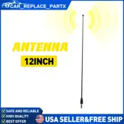12" Black Spring Stainless AM/FM Antenna Mast Fits: 1982-2004 Chevrolet S10 (for: Porsche)