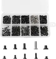 Laptop Computer Screws Kit, 500pcs Micro Screws M2.5 M3 Flat Head Universal Computer Screws, Computer Screws Standoffs Kit Screw for Laptop Screw Replacement