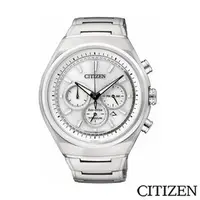 在飛比找PChome商店街優惠-CITIZEN 星辰 Eco-Drive 超級鈦三眼計時腕錶