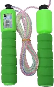 Baxnore PVC Wire Jump Rope, Comfortable Grip Wire Rope, Non Slip Breathable Handles Speed Skipping, Adjustable Jump Rope for Fitness Exercise