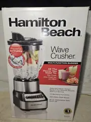 Hamilton Beach 54221 Wave Crusher Multi-Function Blender - Black/Stainless Steel